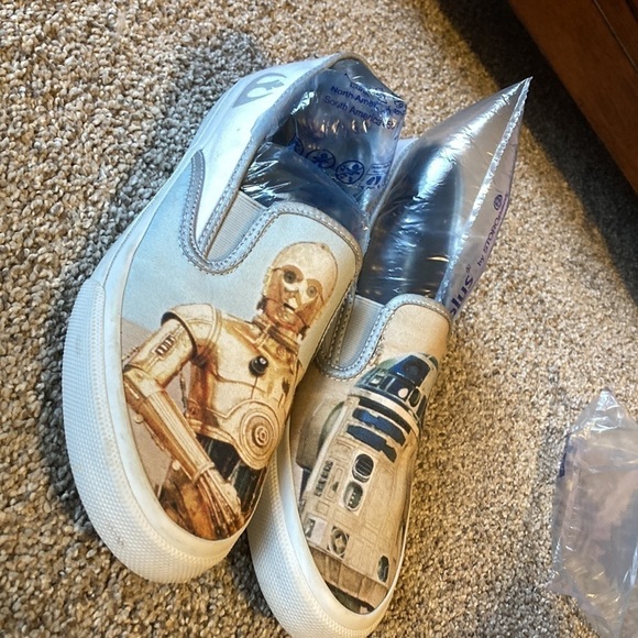 STAR Wars Mens’ slip on Sperry shoes size 9.5 - Picture 3 of 10